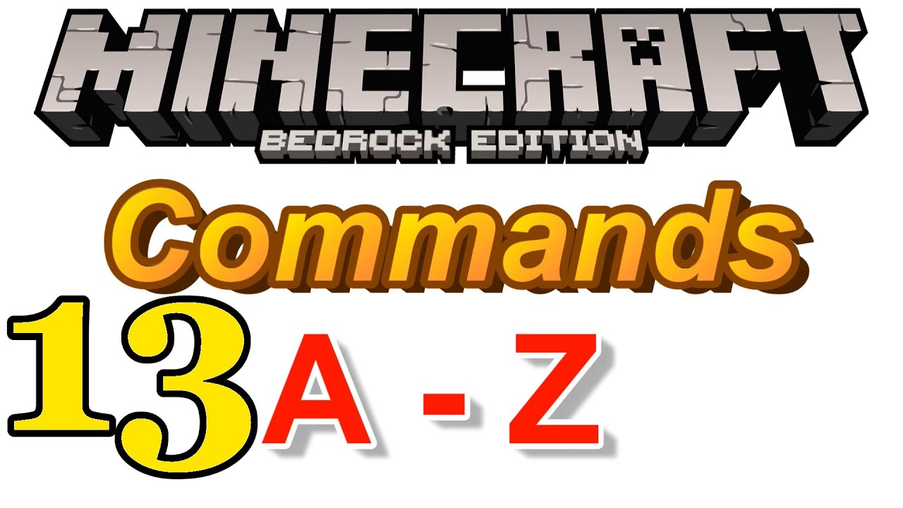/fill | Minecraft Bedrock Commands A-Z - YouTube