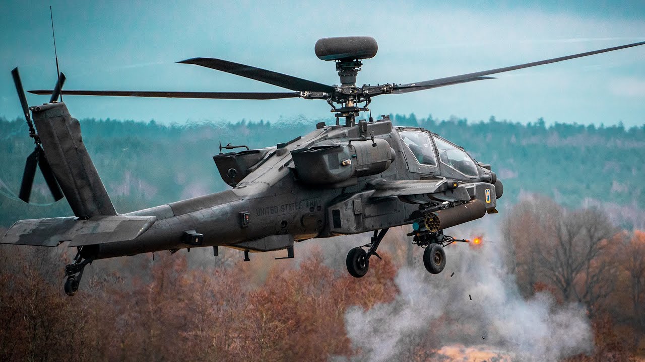 AH-64 Apache on the Range [Highlights] (video)