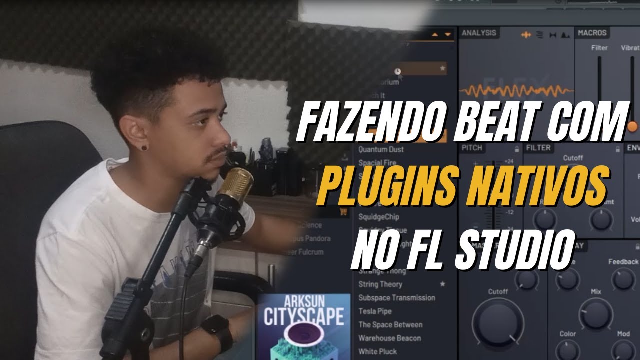 COMO FAZER BEATS COM PLUGINS NATIVOS 2021 *flstudio*