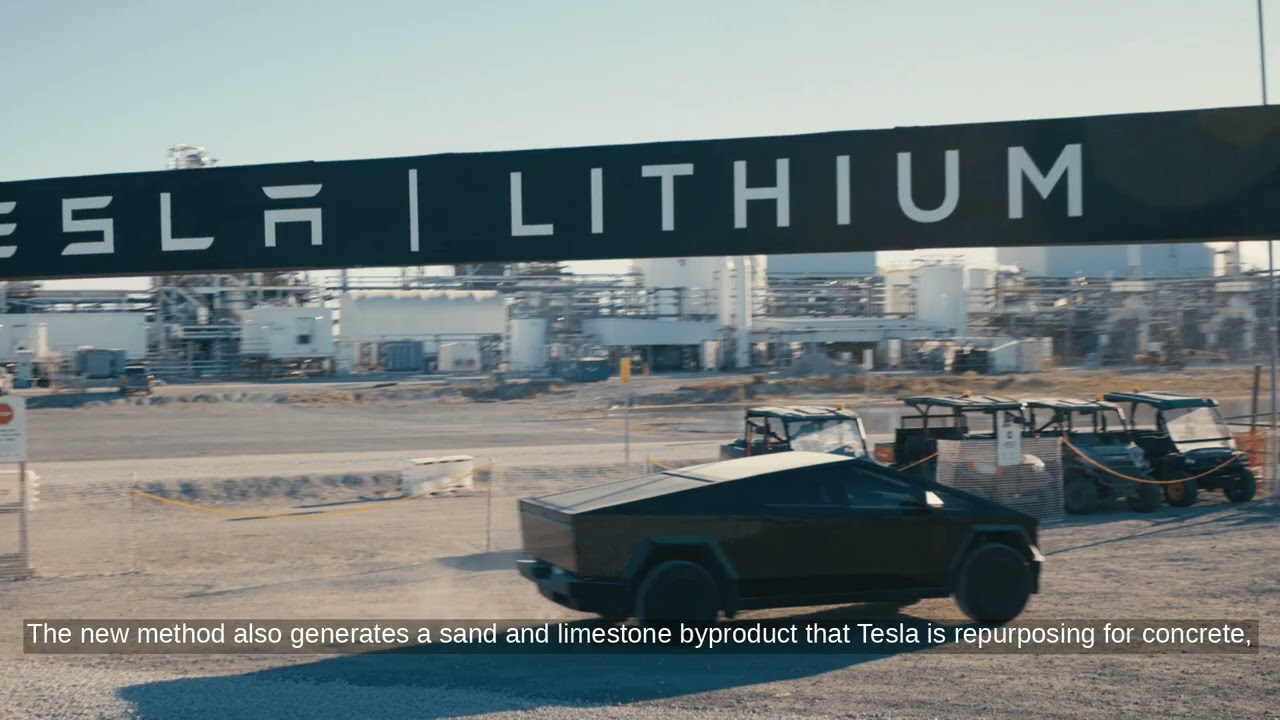 Inside Look: Tesla's Lithium Refinery Begins Production