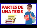 La tesis explicada y sus partes