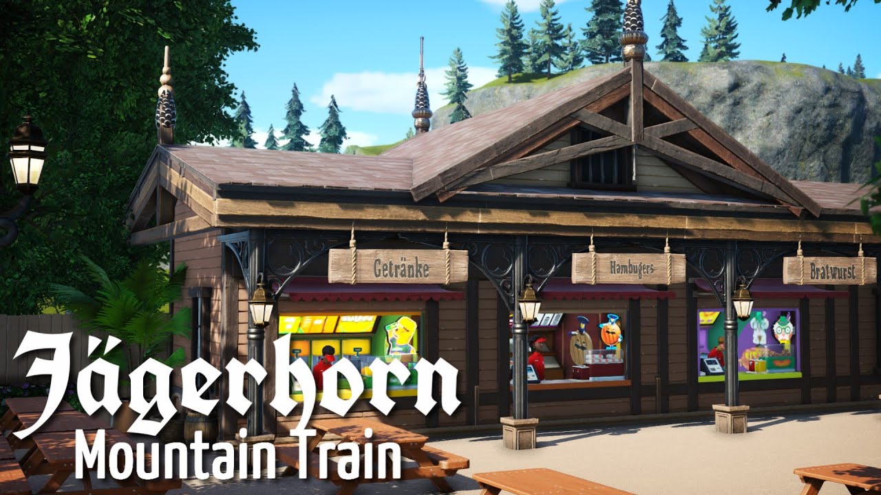 Coaster Jägerhorn (Part 15) Biergarten & Pavilion YouTube