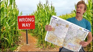 We Got Lost In A Haunted Corn Maze!!