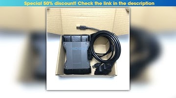Hands-on For Renault Cars VCI Professional Diagnostic Tool v236 Wifi Renault Diagnostic CAN CLIP