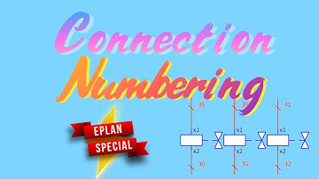 Connection Numbering || Ferrule Numbering || wire Numbering in EPLAN