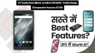 YU Yureka Note (Black, 16 GB) (3 GB RAM) - Stylish Design और Impressive Features के साथ Review in screenshot 4