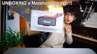 UNBOXING a Marshall Speaker!!