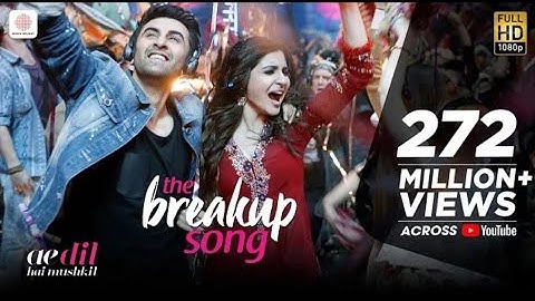 The Breakup Song | Lyrical Video | Ranbir, Anushka | Arjit Singh, Badshah, Jonita , Nakash | pritam