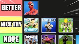 Fortnite Knockoffs On Roblox Tier List