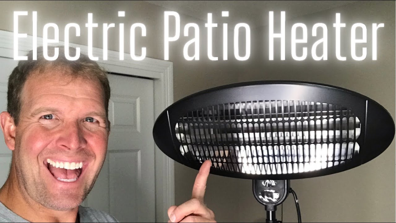 Electric Patio Heater Unboxing and Assembly - YouTube