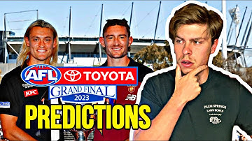 2023 AFL GRAND FINAL TIPS & PREDICTIONS!