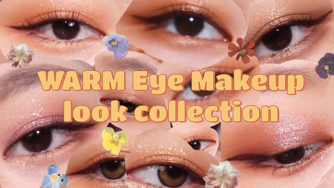 WARM/CORAL Eye Makeup Look collection 🍂🍁