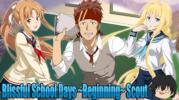 Math Teacher Klein!? Blissful School Days Beginning Scout In Sword Art Online Memory Defrag
