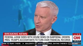 CNN's "Anderson Cooper 360" New Studio Debut