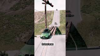 Downhill Truck Vs Giant Rotating