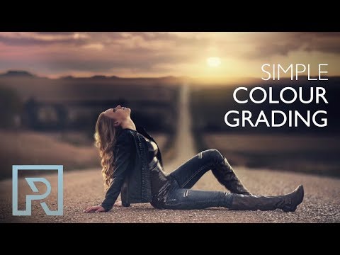 Online Photoshop Tutorials - Simple Colour Grading