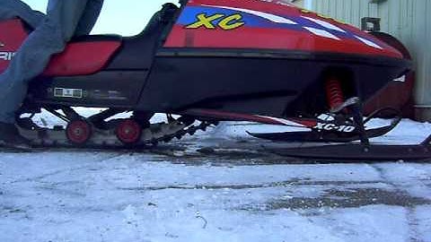 2000 Polaris XC 700 sp SNOSTUFF Exhaust can