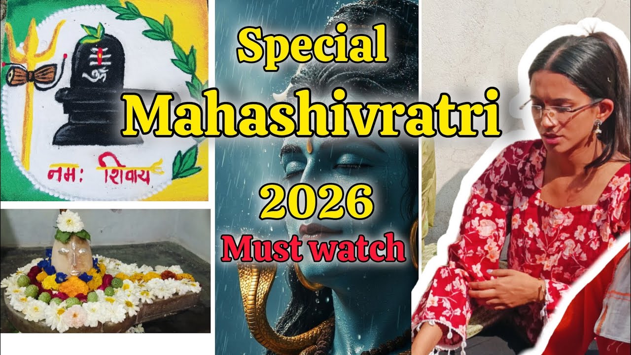 ☘️Mahashivratri special 🙇🏼‍♀️🙏must watch @Monika_girjapurevlogs #marathivlog 
