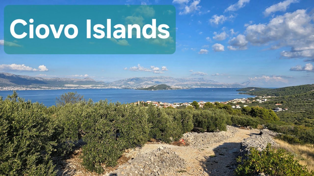 Čiovo Island, Croatia - Trogir - Mastrinka - Arbanija - Slatine - Žedno - Okrug Gornji - Okrug Donji