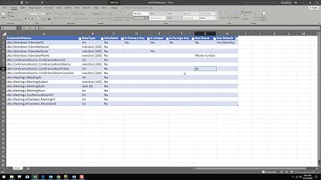 Using a MetaData Spreadsheet