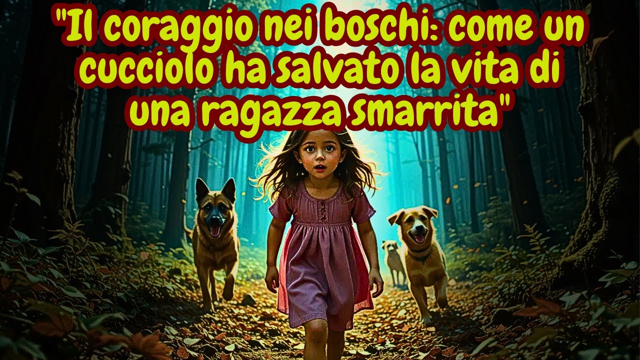 Il coraggio nei boschi come un cucciolo ha salvato la vita di una ...