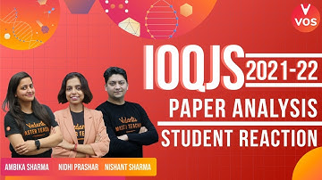 IOQJS 2021-22 Paper Analysis | IOQJS Exam 2021-22 | Vedantu Olympiad School