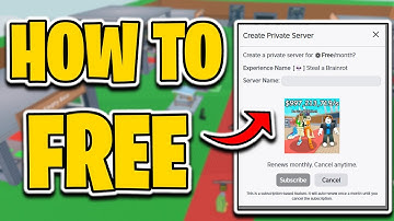 How To GET FREE PRIVATE SERVER In Steal a Brainrot! (ROBLOX)