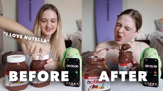 Before Vs. After CRAZY FOOD CHALLENGES