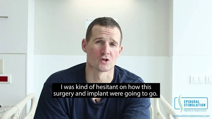 SCI Patient Isaac's Epidural Stimulation Helps Him Stand Up (4/7)