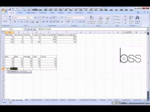 Video: Si Të Bëni Formula Në Excel