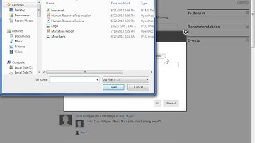 IBM Connections 4.0       Add a File to a Status Update