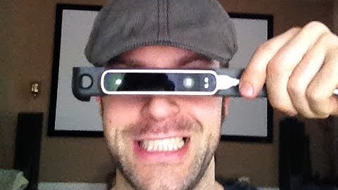 3D scanner - Structure Sensor unboxing and first use