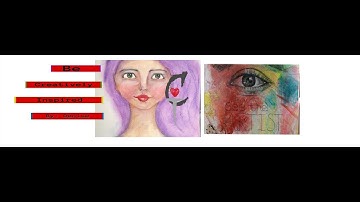 Easy Galaxy background Handmade card with Distress Oxide Inks (process video)