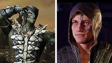 Reptile Transformation Then vs Now (2015 vs 2023) - Mortal Kombat Comparison