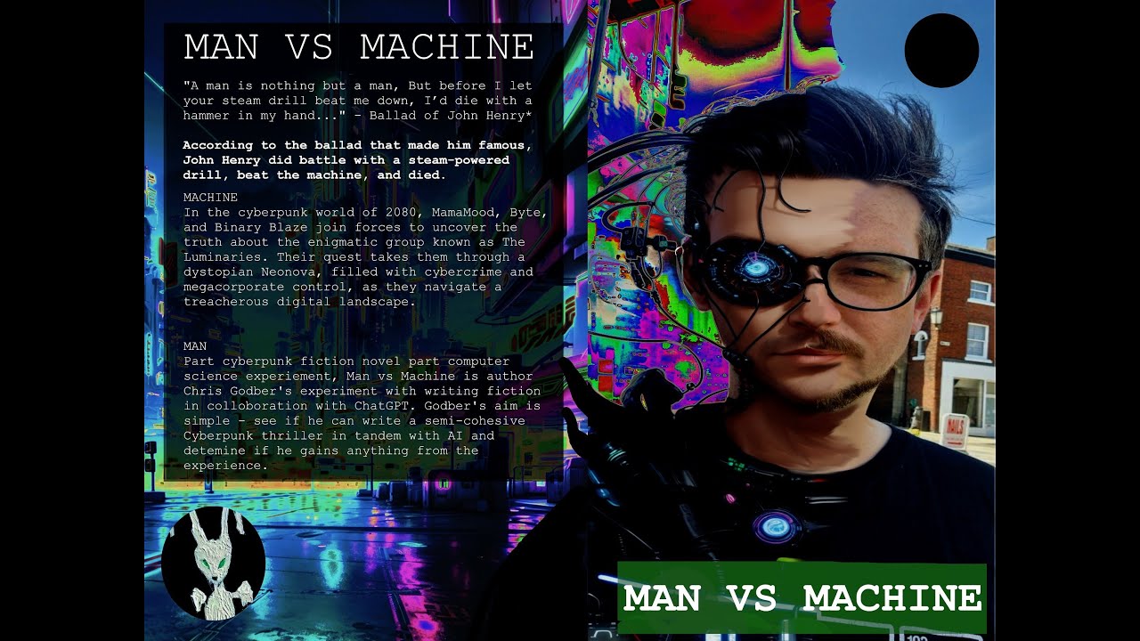 Man vs Machine - An Experiment in Fiction [READING] - YouTube
