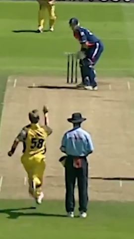 🔥 Bowled Him! | Brett Lee FAST Bowling #shorts