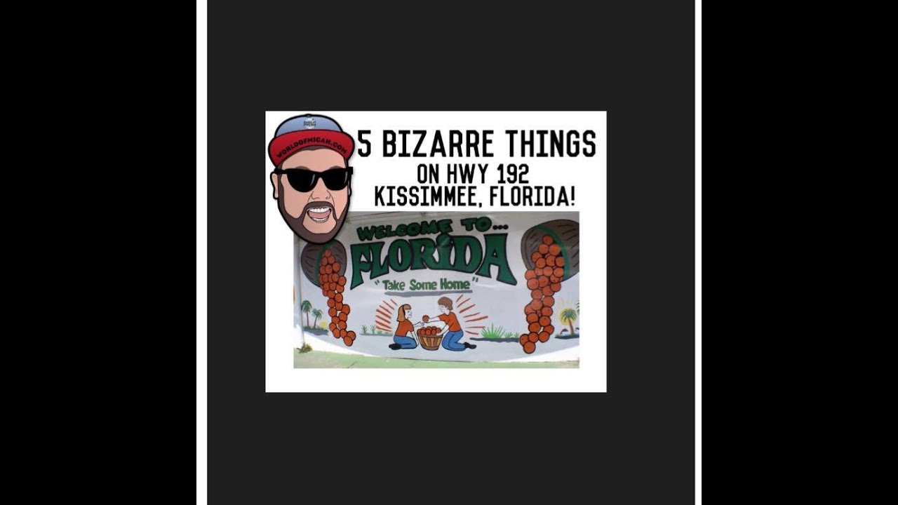 5 СТРАННЫХ ВЕЩЕЙ на шоссе 192 в Киссимми, Флорида! - WOM 70