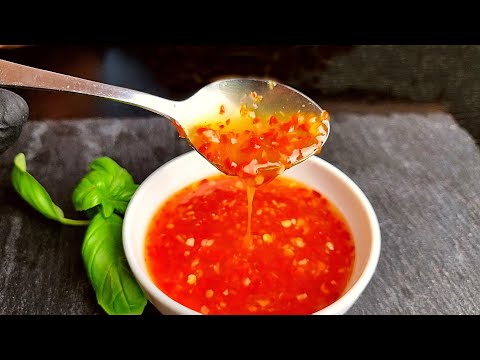 КИСЛО СЛАДКИЙ СОУС ЧИЛИ🌶 ЗА 10 МИНУТ - CHILLI SWEET นำ้ จิ้ม ไก่