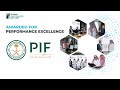 Awarded for Performance Excellence