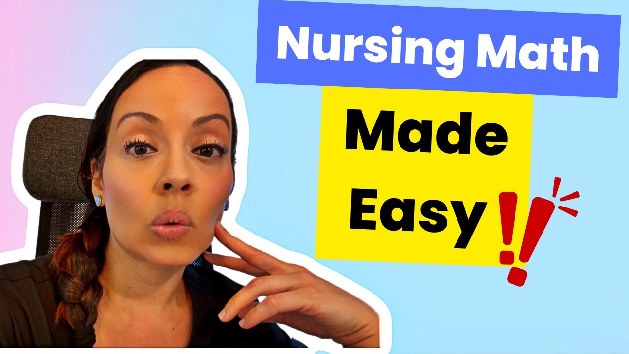 Nursing Math Made Easy With These Simple Steps! - YouTube