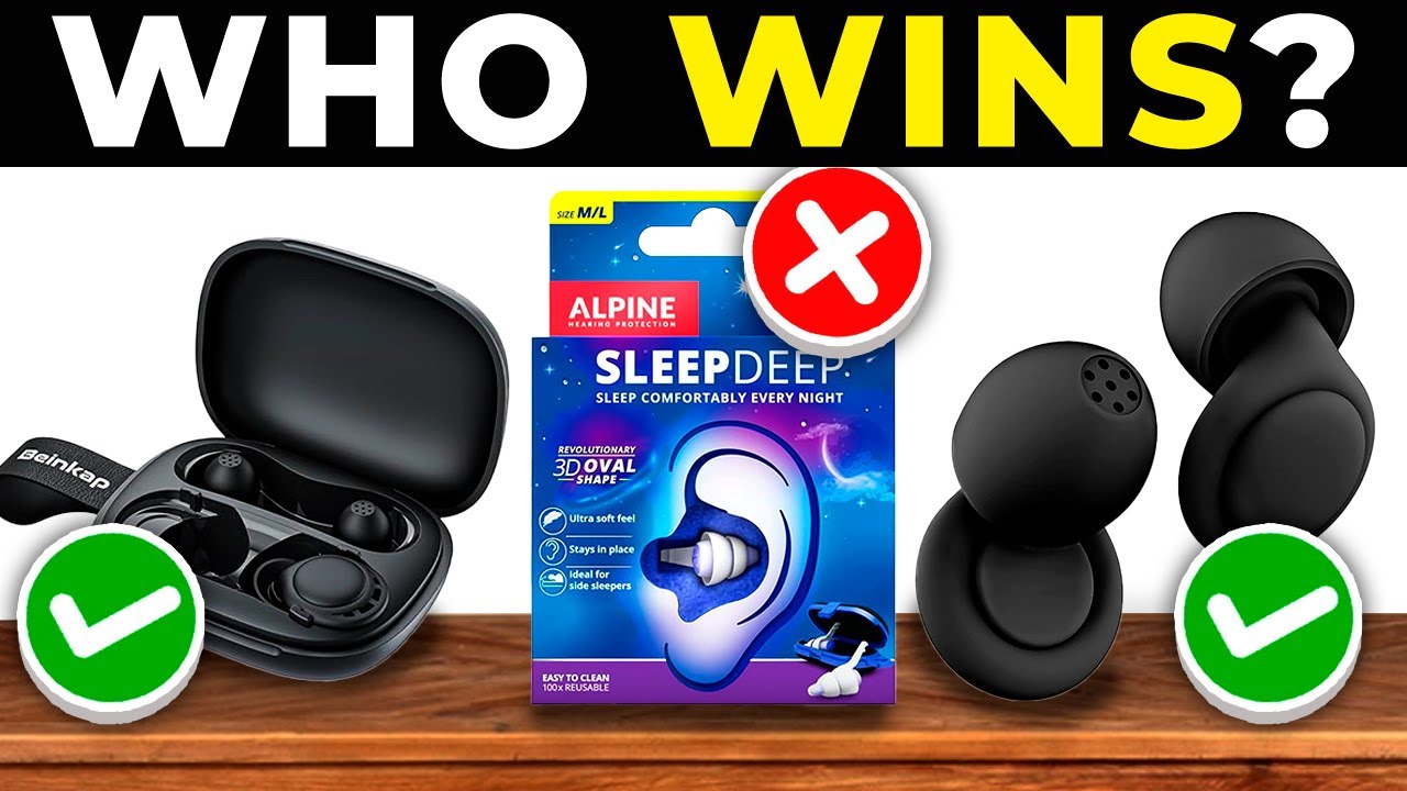 TOP 5 BEST EARPLUGS FOR SLEEPING 2025 | best SLEEP EARPLUGS noise ...