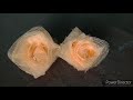 How to make rose with net  be creative with umra 