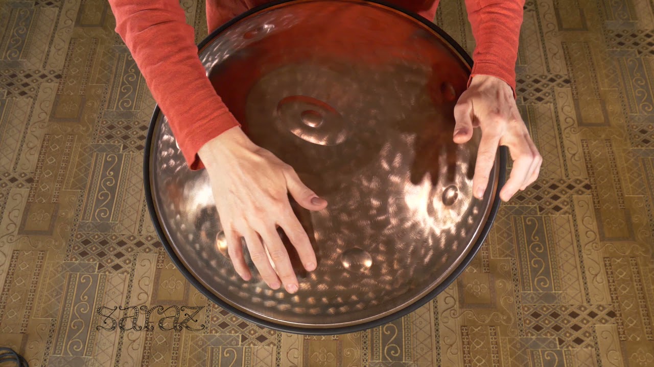 Saraz Handpan E Celtic Minor ( Stainless Steel )