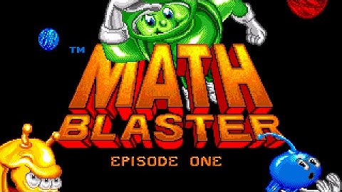 [Full GamePlay] Math Blaster - Episode 1 (Normal Mode) [Sega MegaDrive/Genesis)