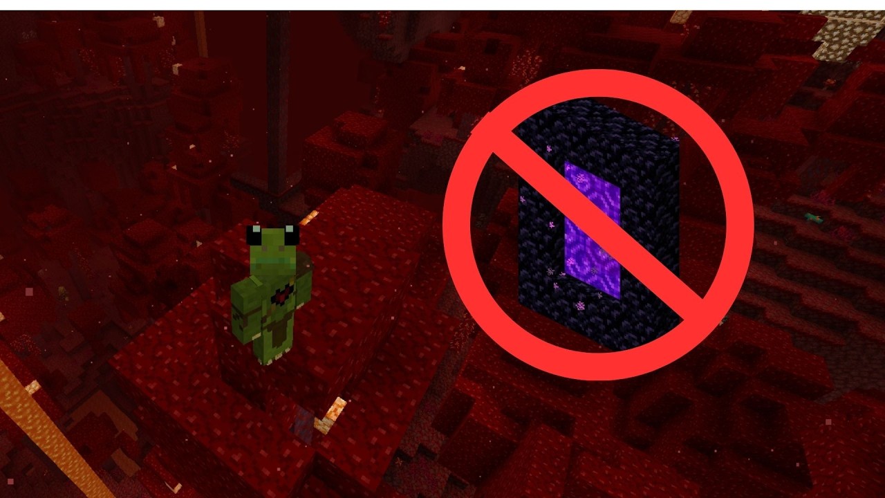 Minecraft but i started in the nether! Challenge! - YouTube