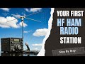A Beginner's Guide to Setting Up an HF Ham Radio Station [Step by Step]