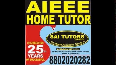 AIEEE /  IIT JEE HOME TUITION / PRIVATE TUITION BY IITION / 8802020282