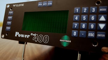 PowerPod 400 - Four channel power supply for thermal mass flow meters and controllers