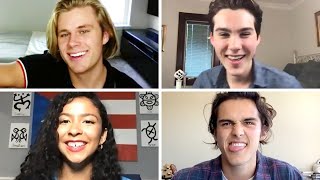 Video thumbnail of "The "Julie And The Phantoms" Cast Plays Who's Who"