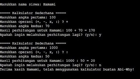 SH3 Semester 2  Algoritma dan pemrograman dengan C++